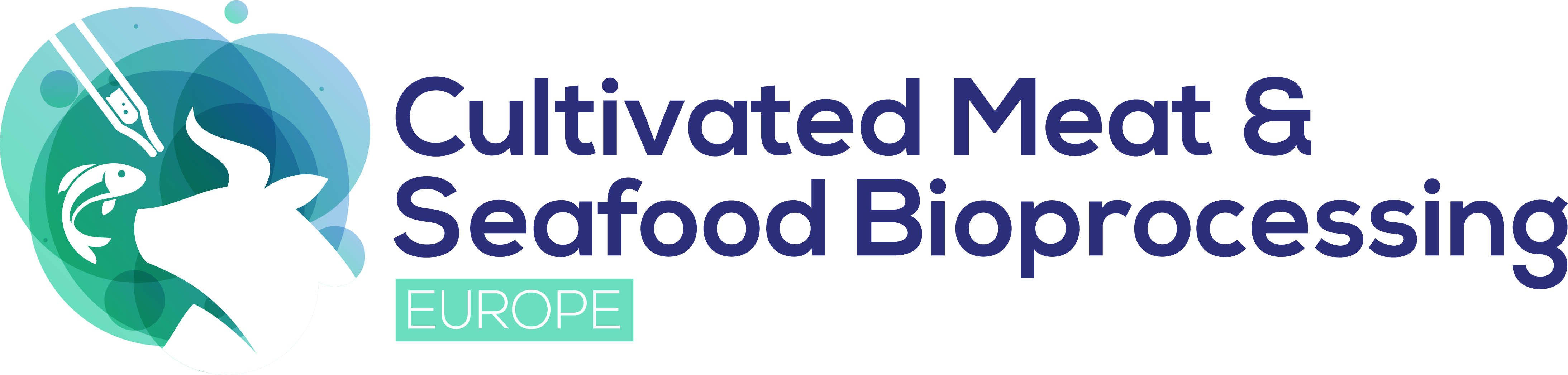 Cultivated Meat & Seafood Summit Bioprocessing Europe Logo